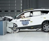 2017 Ford Escape IIHS Frontal Impact Crash Test Picture